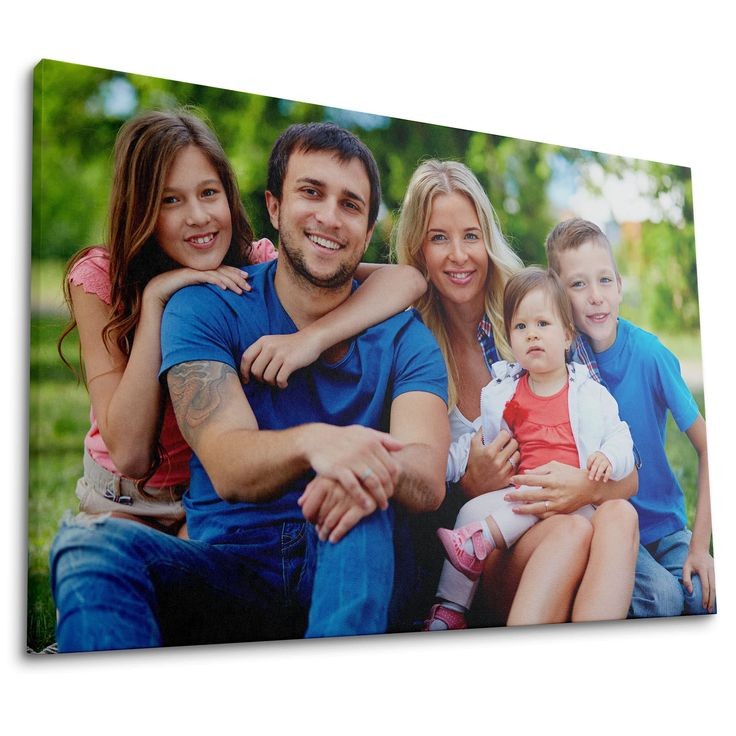 Personalized painting with your picture, Canvas, Gift 30/40 cm
