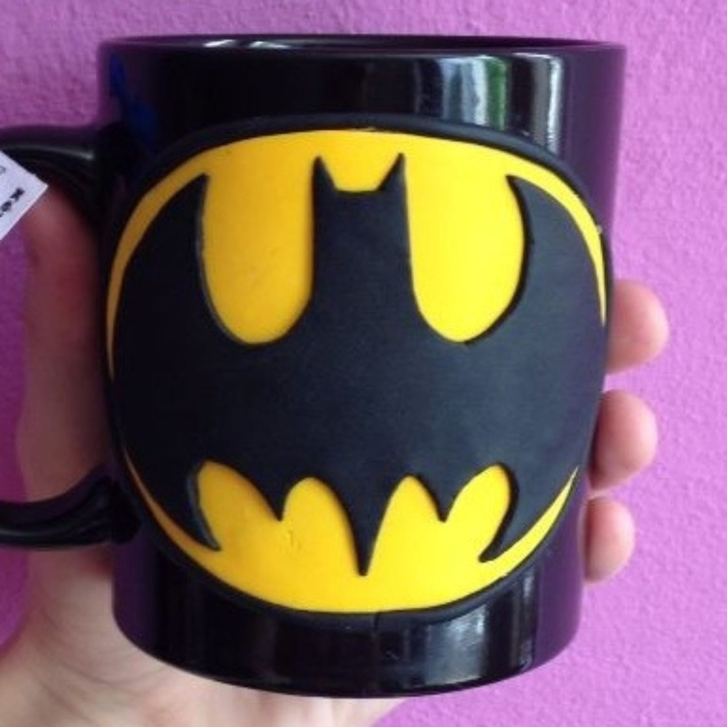 Cana Fimo personalizata pentru copii cu Batman. Cana pentru copii personalizata manual.