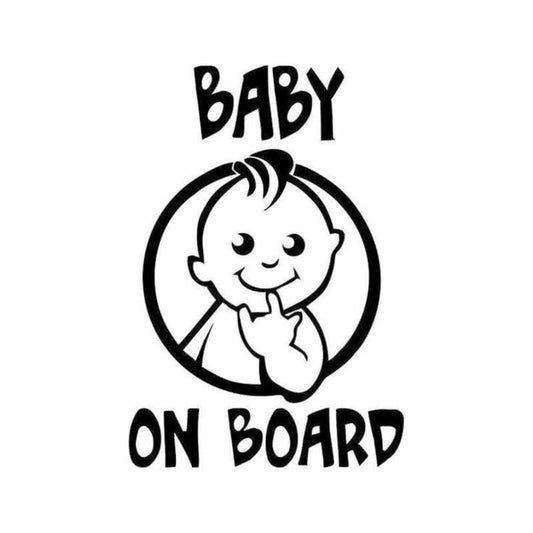 Sticker "Baby on board" oracal autocolant de cea mai buna caliate. Stickere baby on board ieftine.